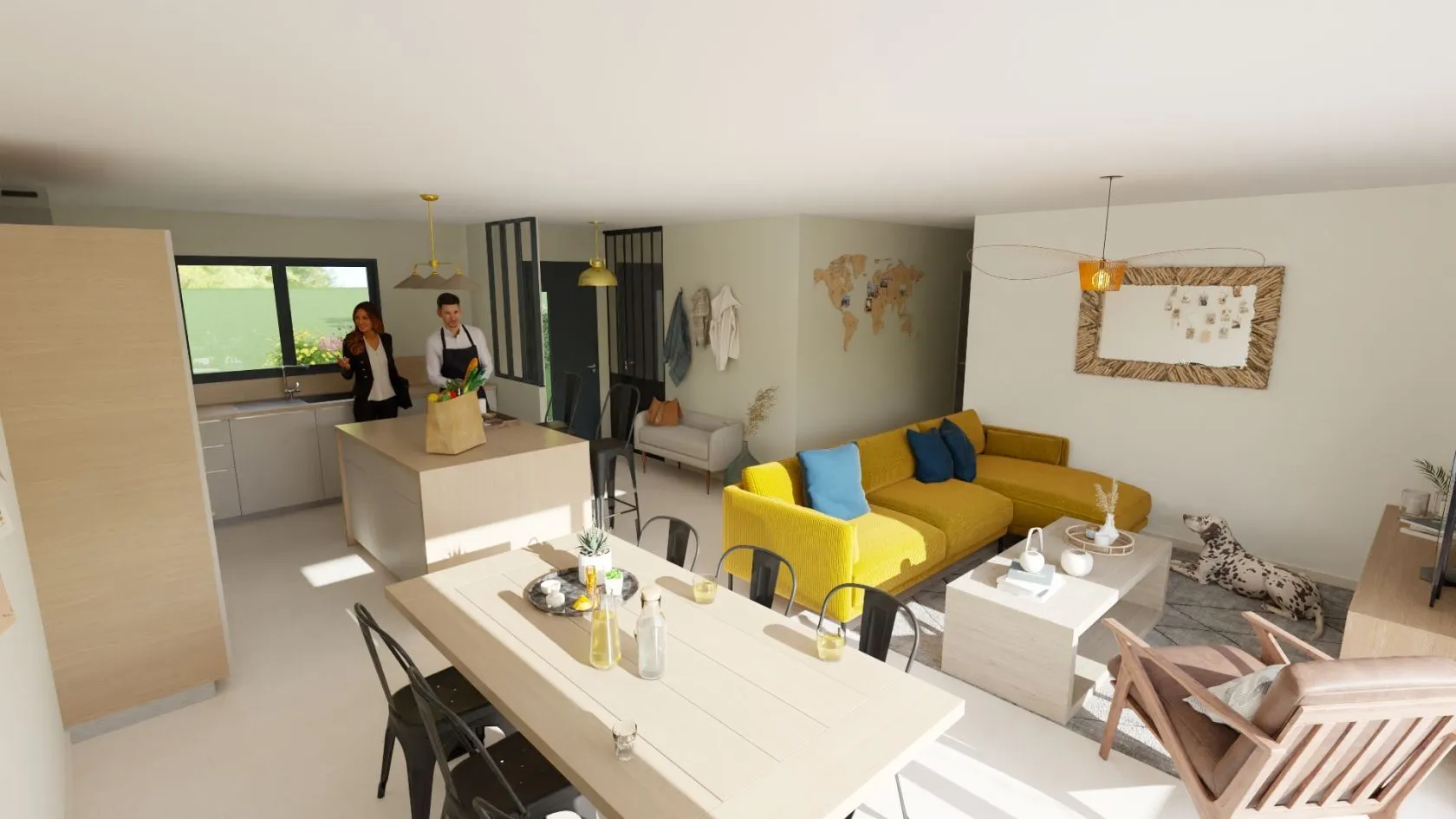 Maison neuve 90 m² à Bessay-sur-Allier (03340)