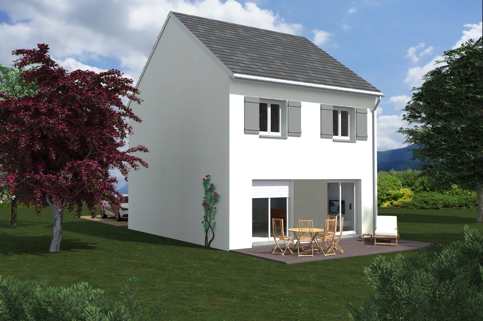 Maison neuve 96 m² à Villecerf (77250)