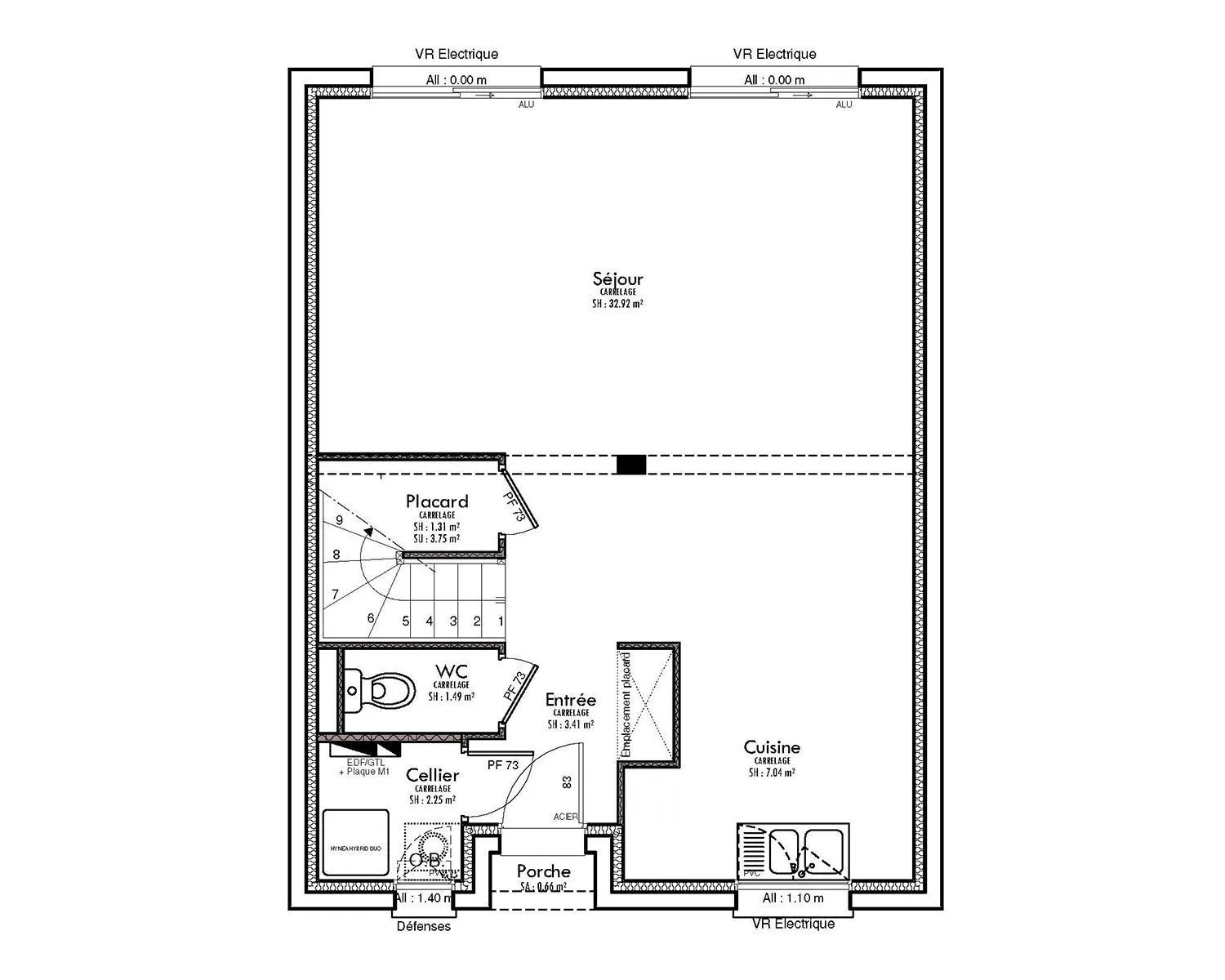 Maison neuve 96 m² à Villecerf (77250)