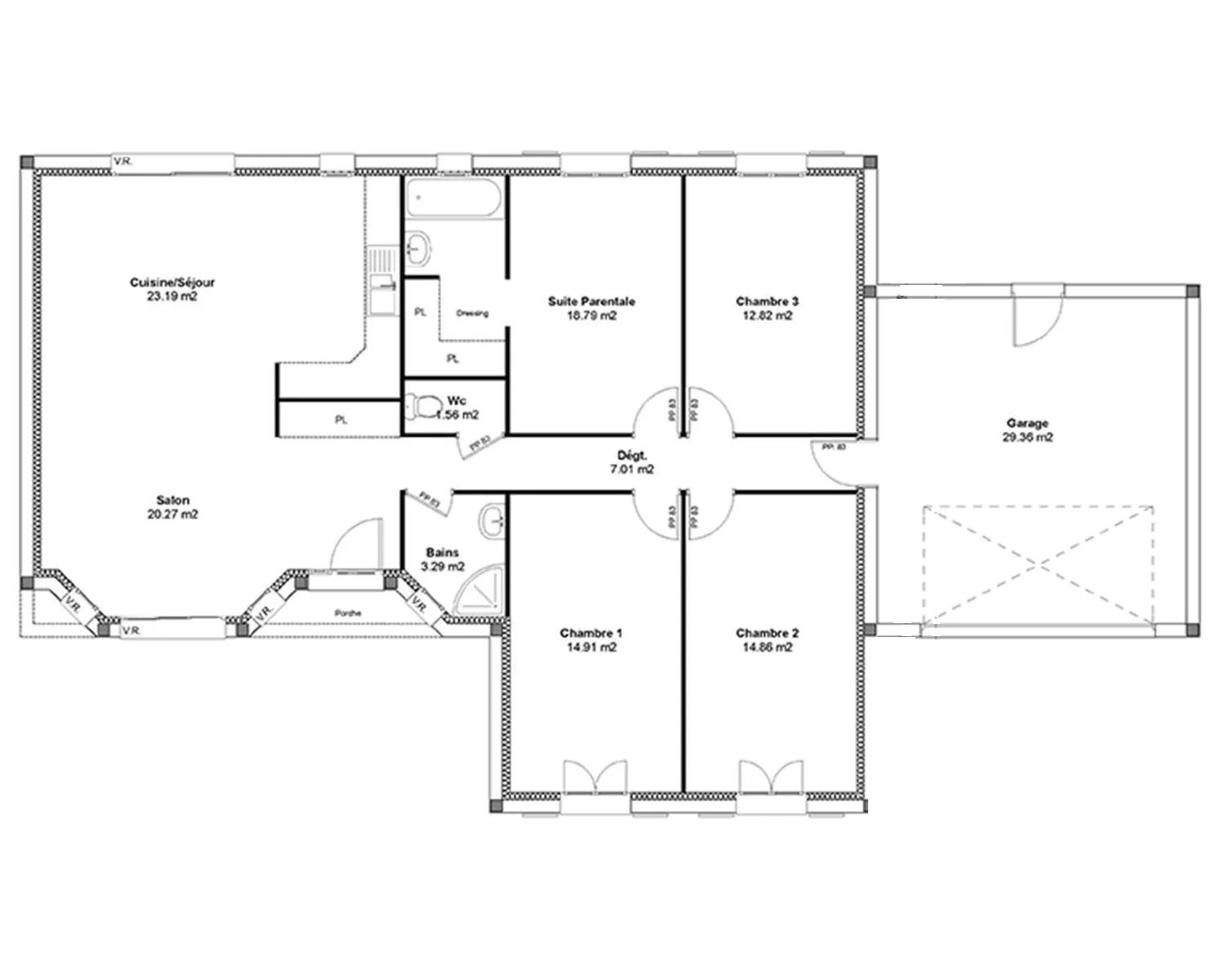 Orleans 4ch119 — modèle de maison