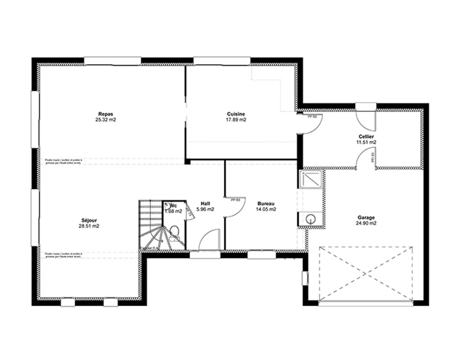 Maison neuve 180 m² à Andilly (95580)