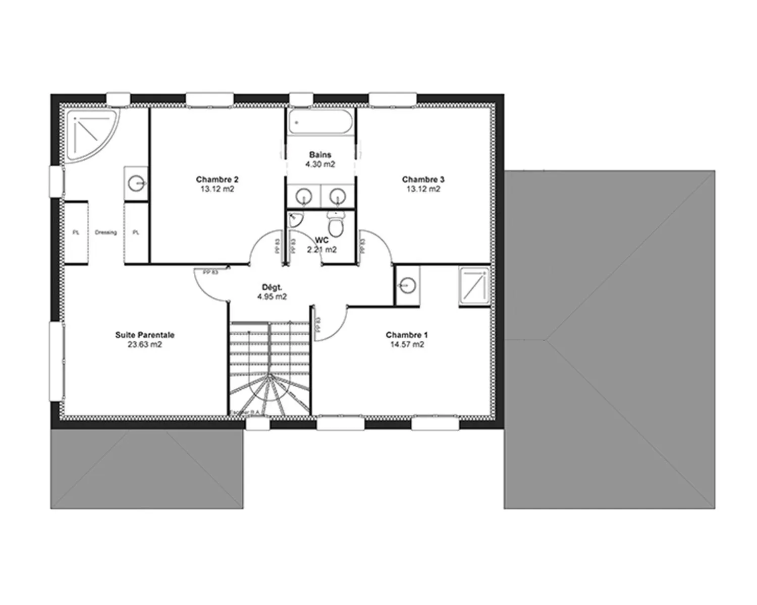 Maison neuve 180 m² à Andilly (95580)