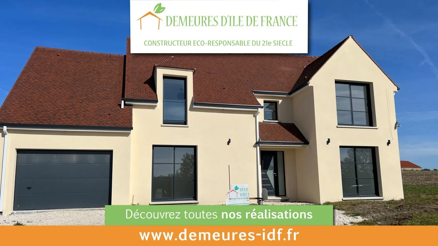 Maison neuve 129 m² à Vaucourtois (77580)