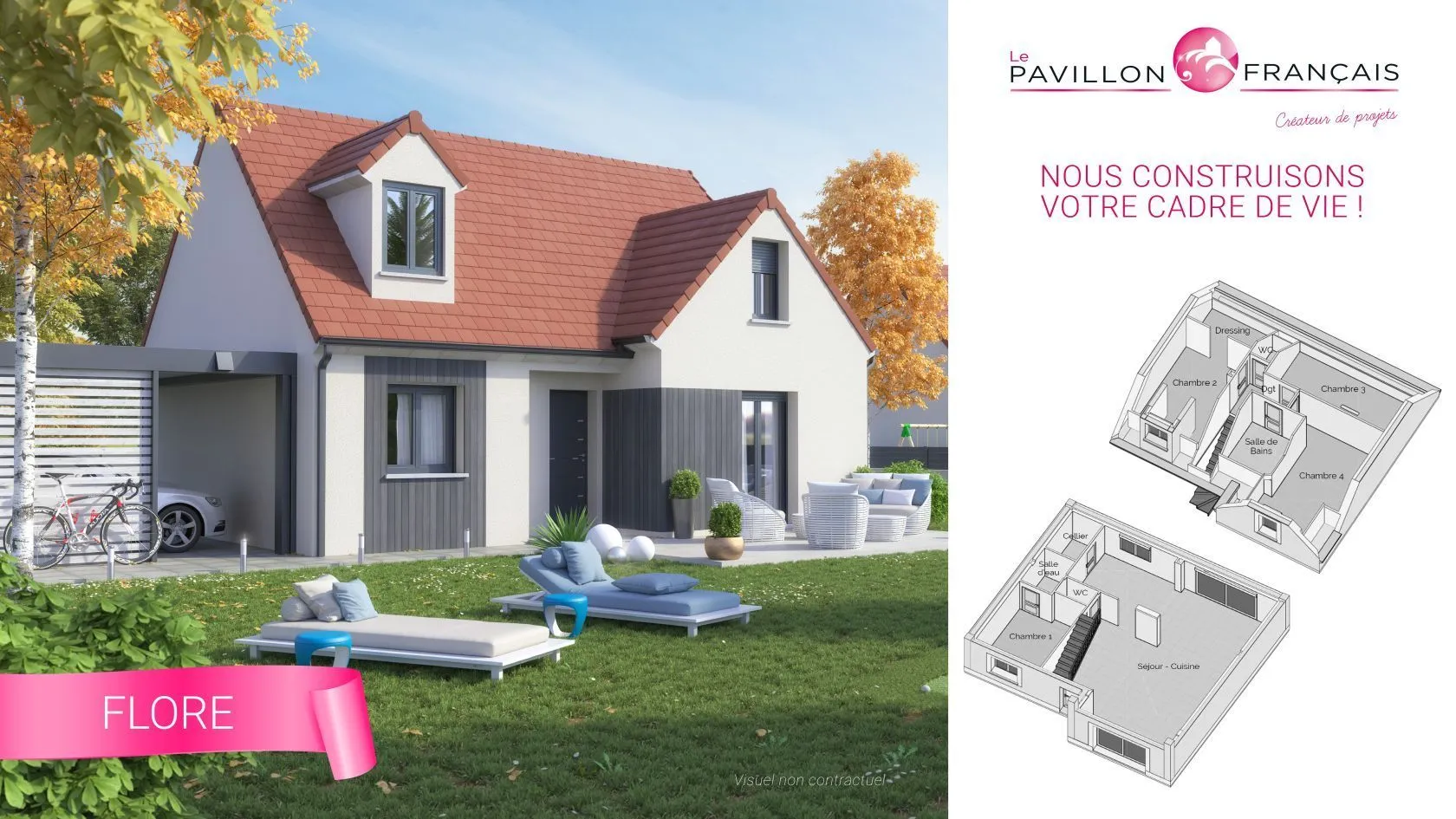 Maison neuve à Montévrain