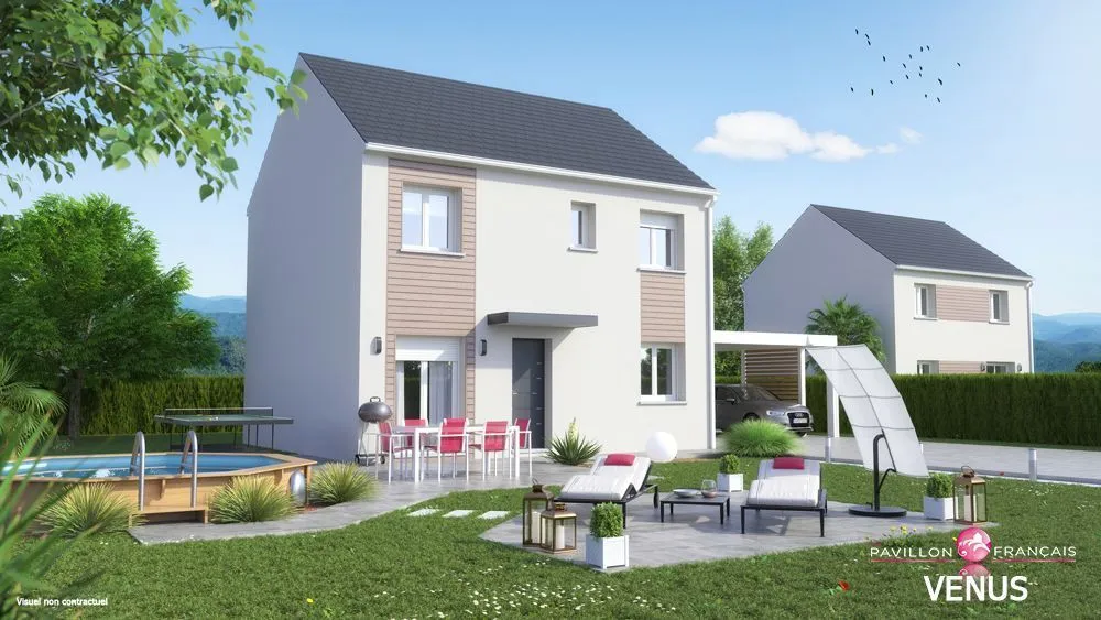Maison neuve 100 m² à Voulangis (77580)