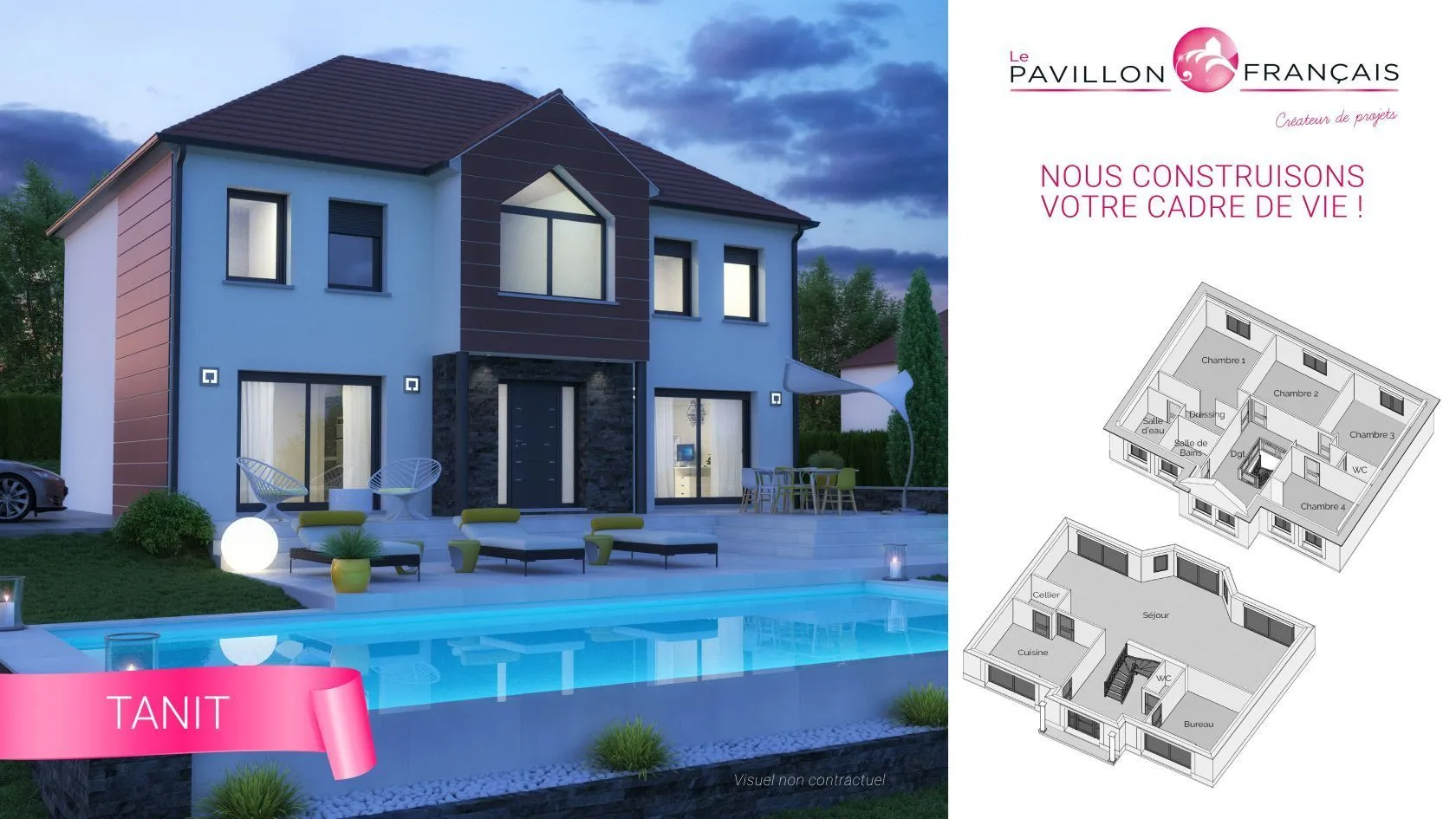Maison neuve 120 m² à Esbly (77450)