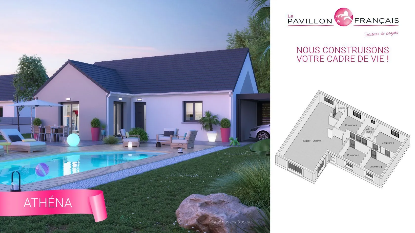 Maison neuve 120 m² à Esbly (77450)
