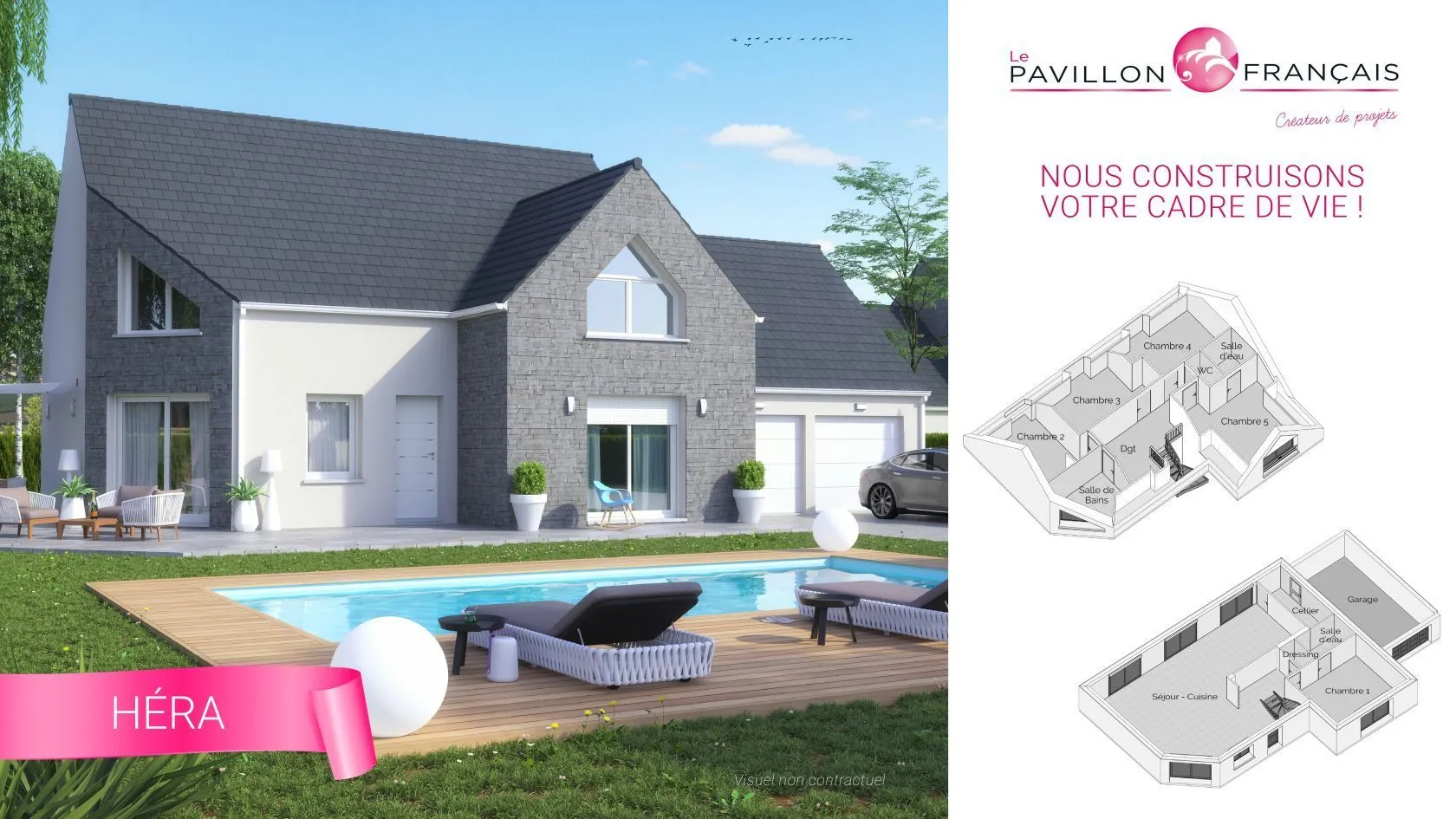 Maison neuve 155 m² à Lamorlaye (60260)