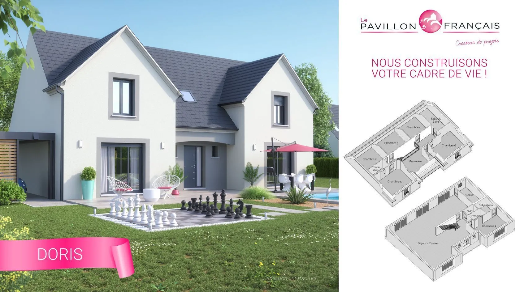 Maison neuve à Claye-Souilly