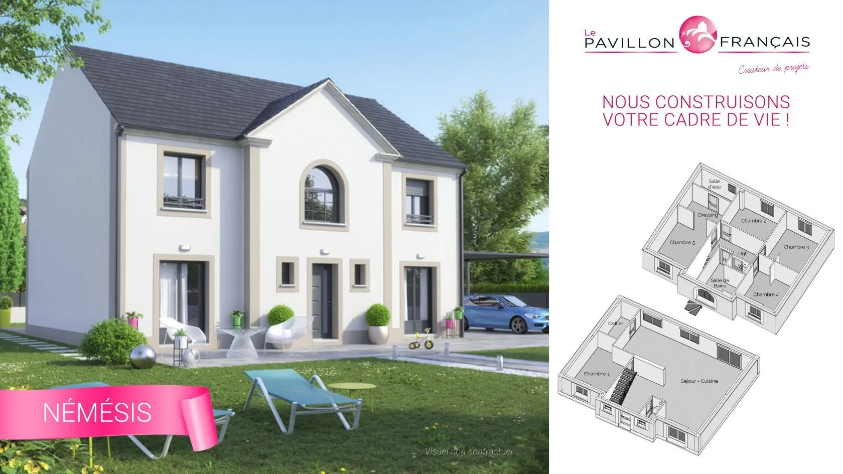 Maison neuve 140 m² à Thorigny-sur-Marne (77400)