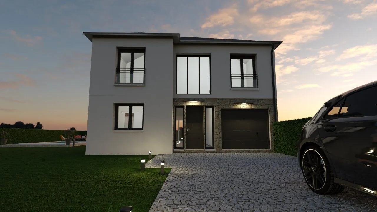 Maison neuve 130 m² à Noiseau (94880)