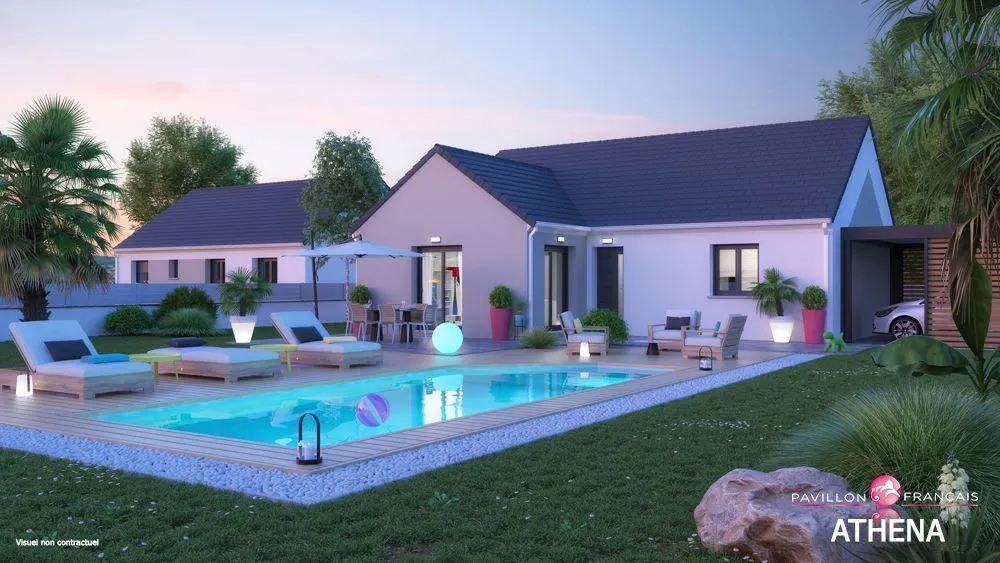 Maison neuve 180 m² à Chessy (77700)