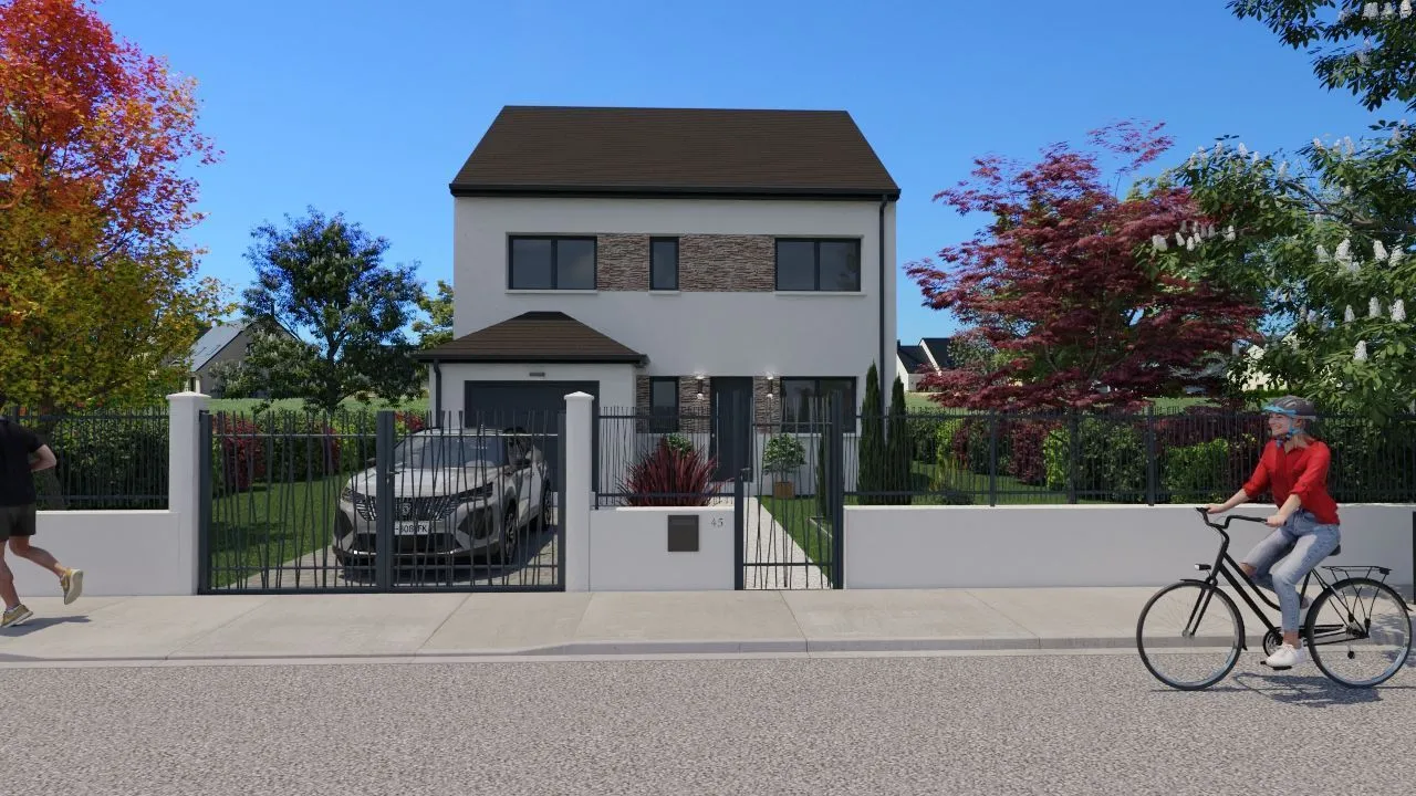 Maison neuve 118 m² à Ozoir-la-Ferrière (77330)