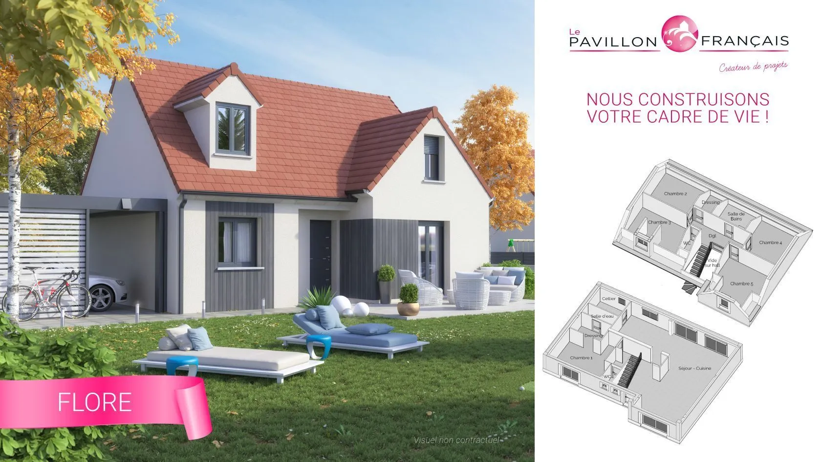 Maison neuve 155 m² à Serris (77700)