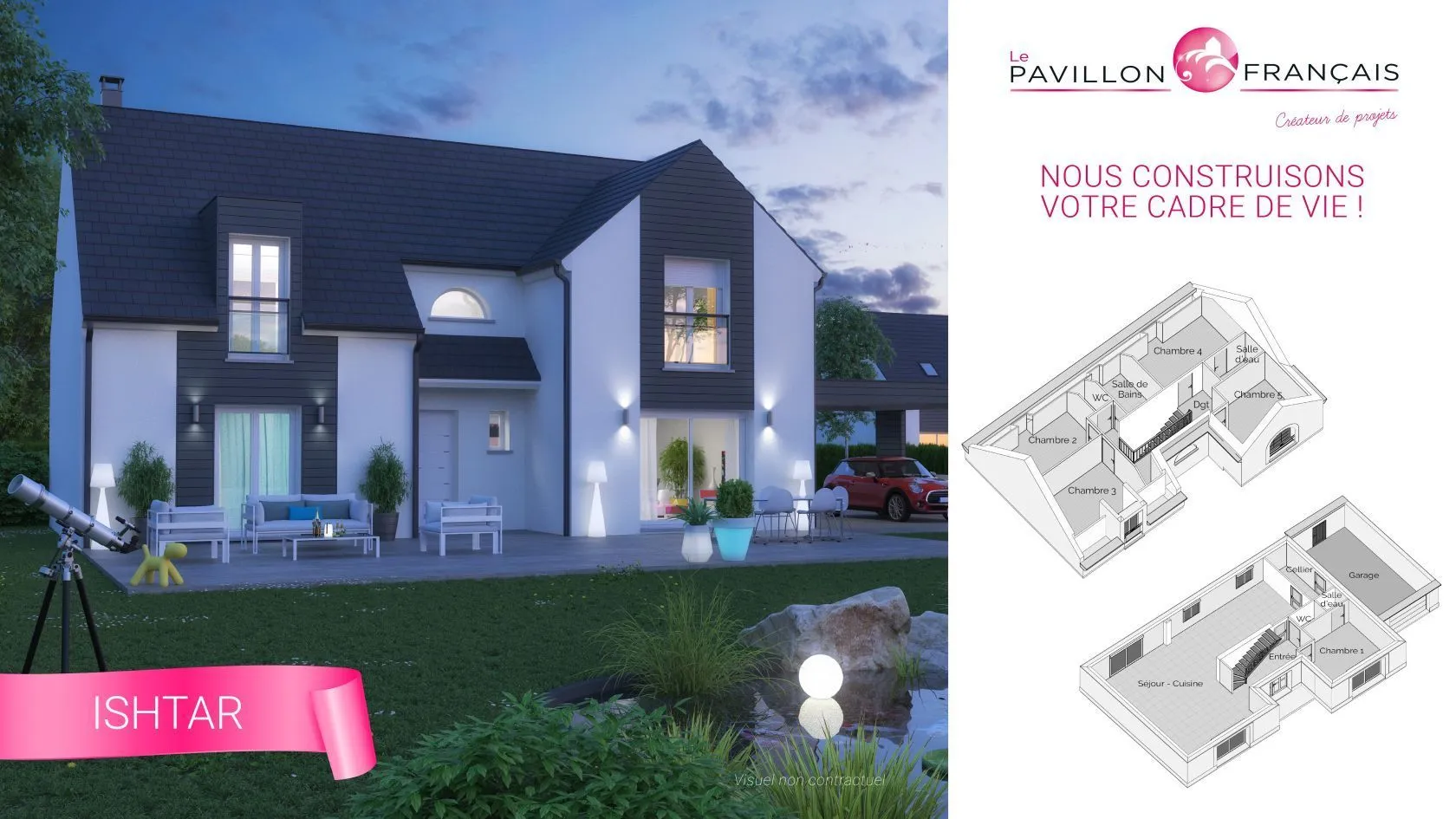 Maison neuve à Vaucourtois