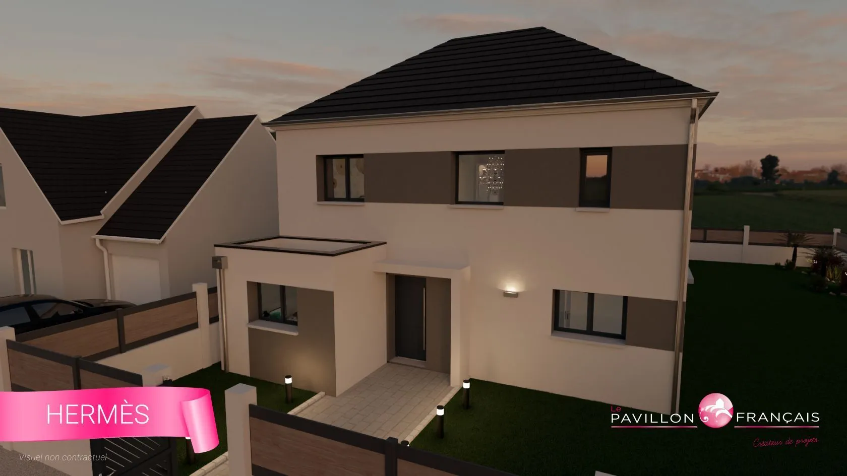 Maison neuve 138 m² à Montigny-Lencoup (77520)
