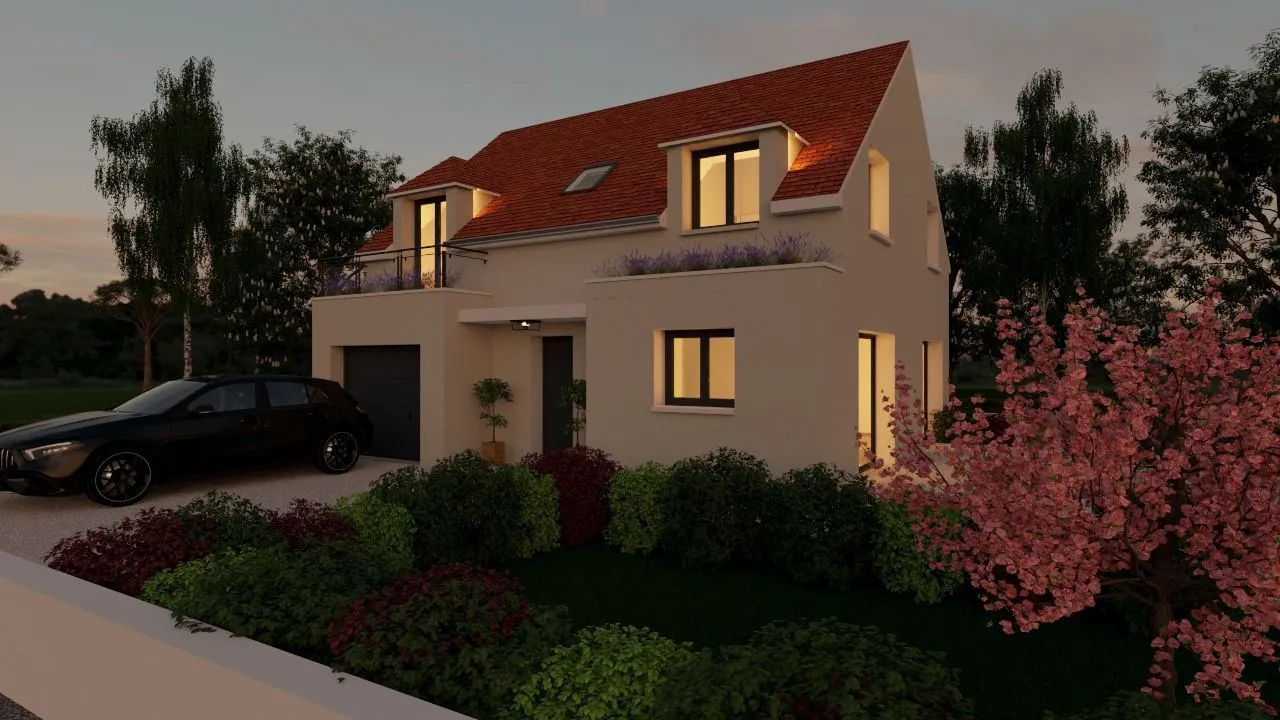 Maison neuve 120 m² à Samoreau (77210)