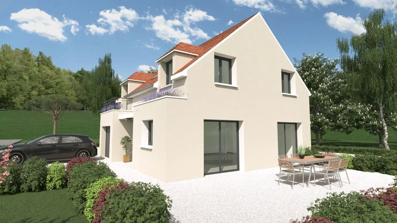 Maison neuve 120 m² à Samoreau (77210)