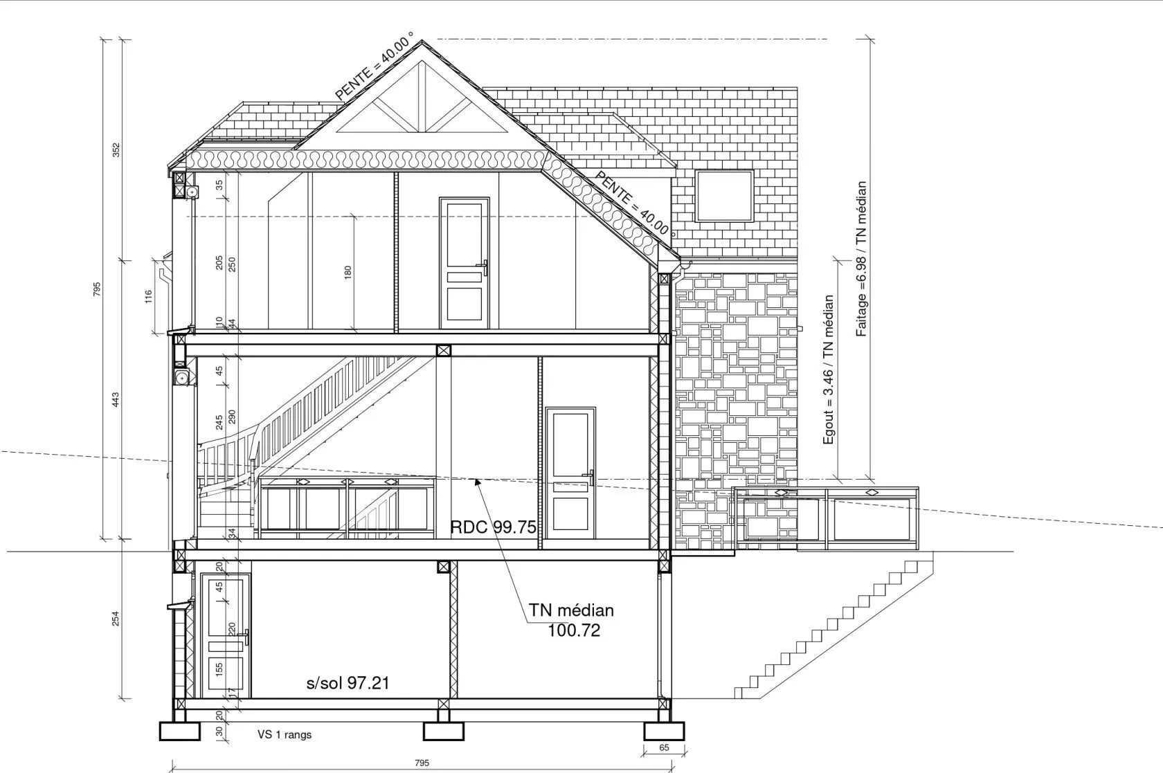 Maison neuve 119 m² à Noisy-le-Roi (78590)