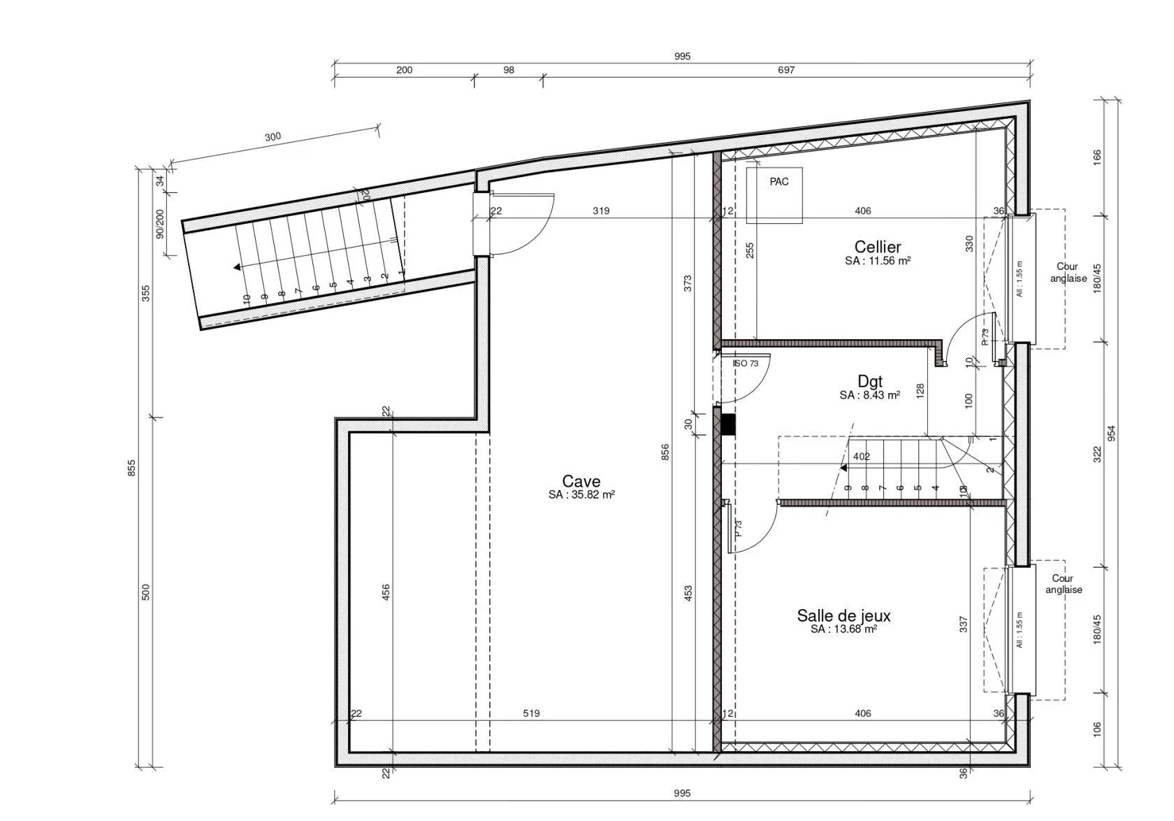 Maison neuve 119 m² à Noisy-le-Roi (78590)