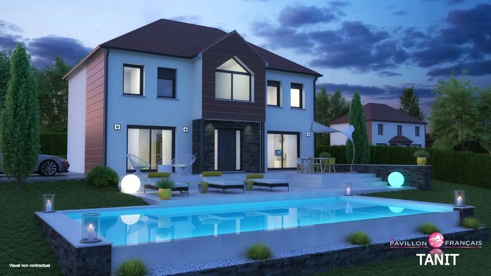 Maison neuve 160 m² à Nanteuil-lès-Meaux (77100)