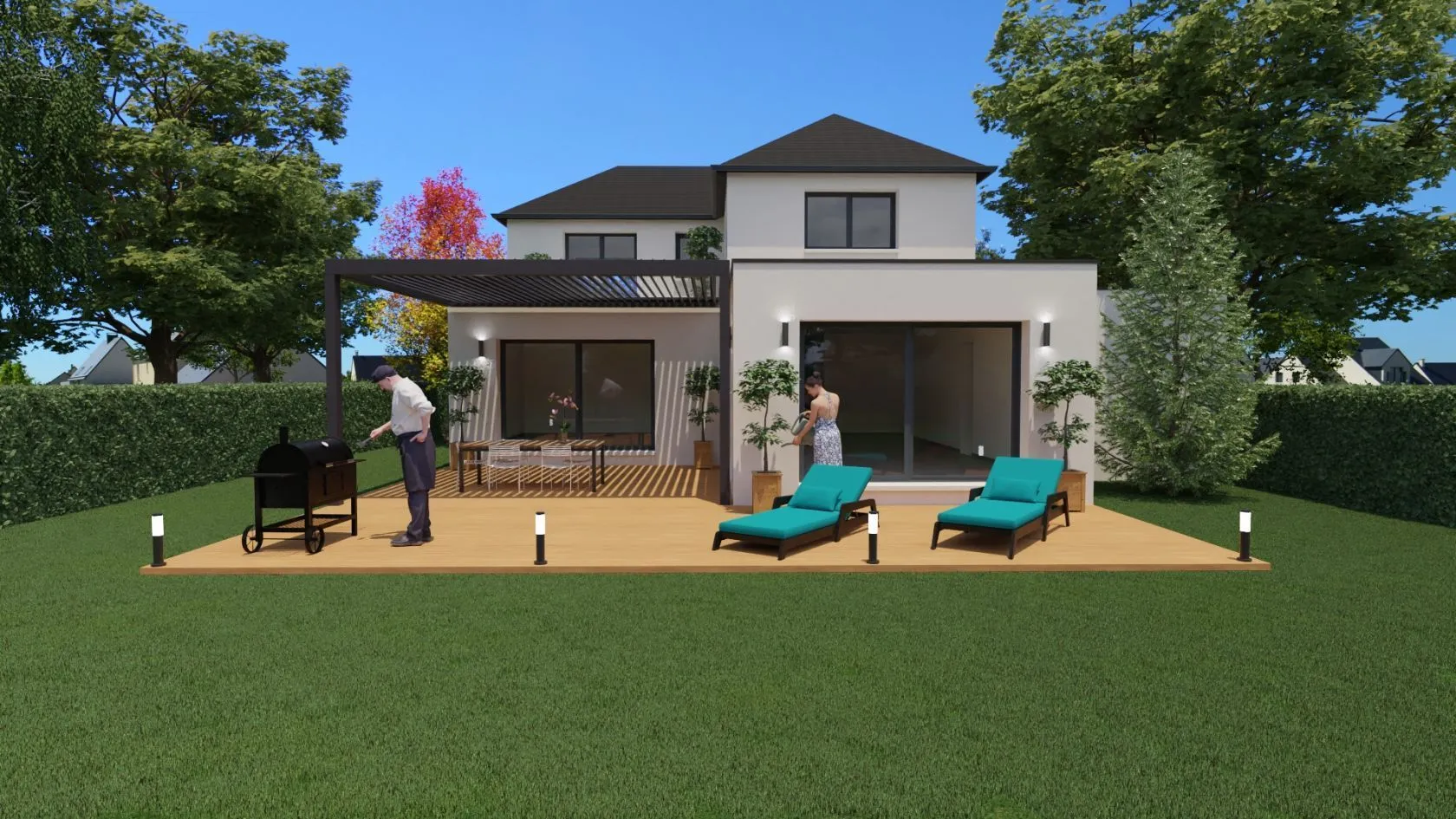 Maison neuve 150 m² à Chanteloup-en-Brie (77600)