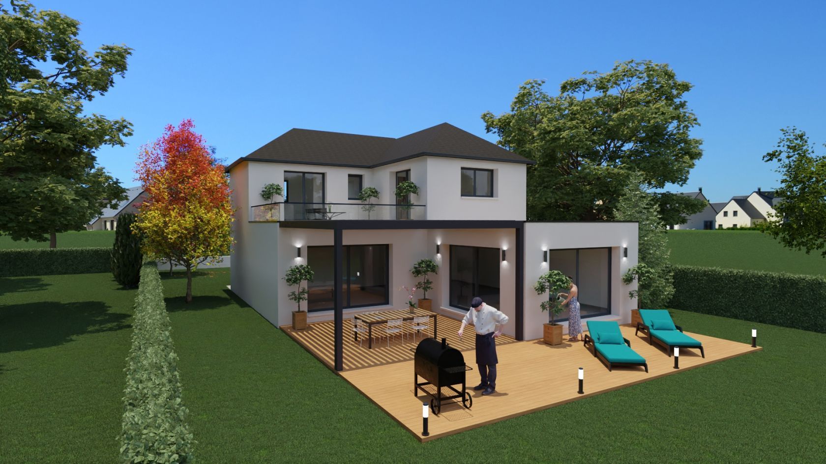 Maison neuve 150 m² à Chanteloup-en-Brie (77600)