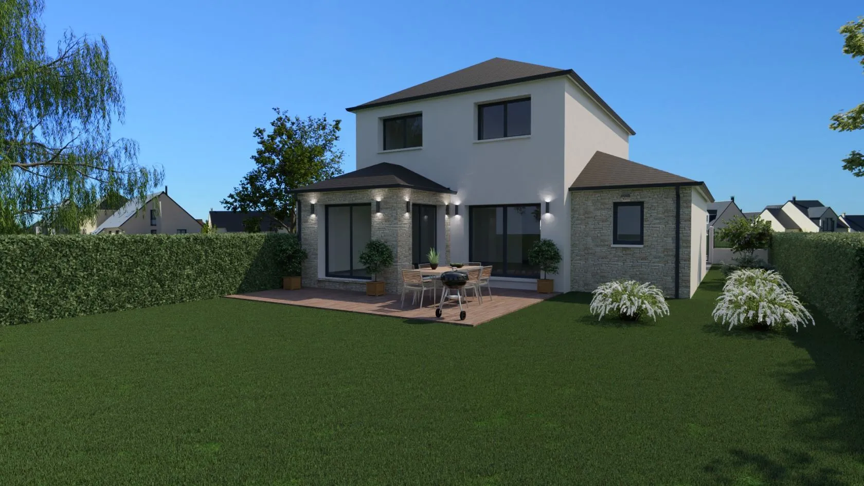 Maison neuve 125 m² à La Queue-en-Brie (94510)