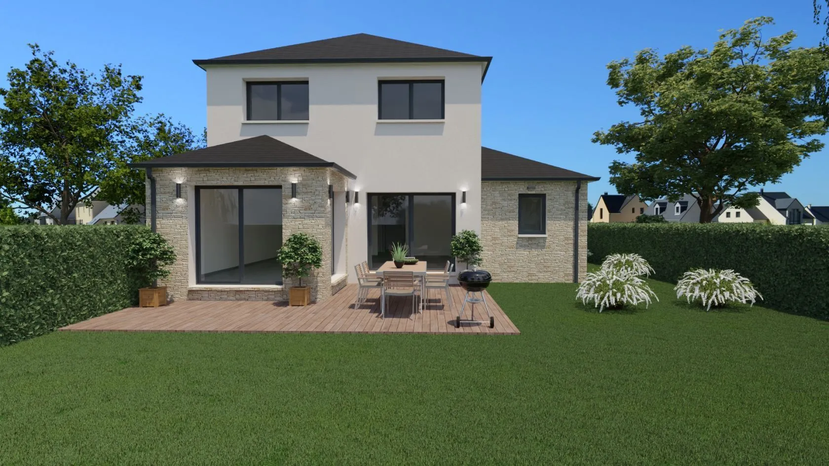Maison neuve 125 m² à La Queue-en-Brie (94510)