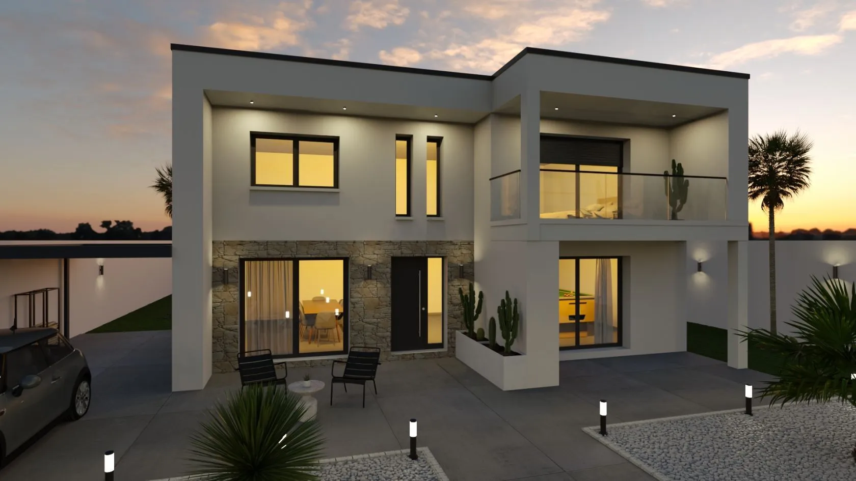 Maison neuve 180 m² à Chessy (77700)