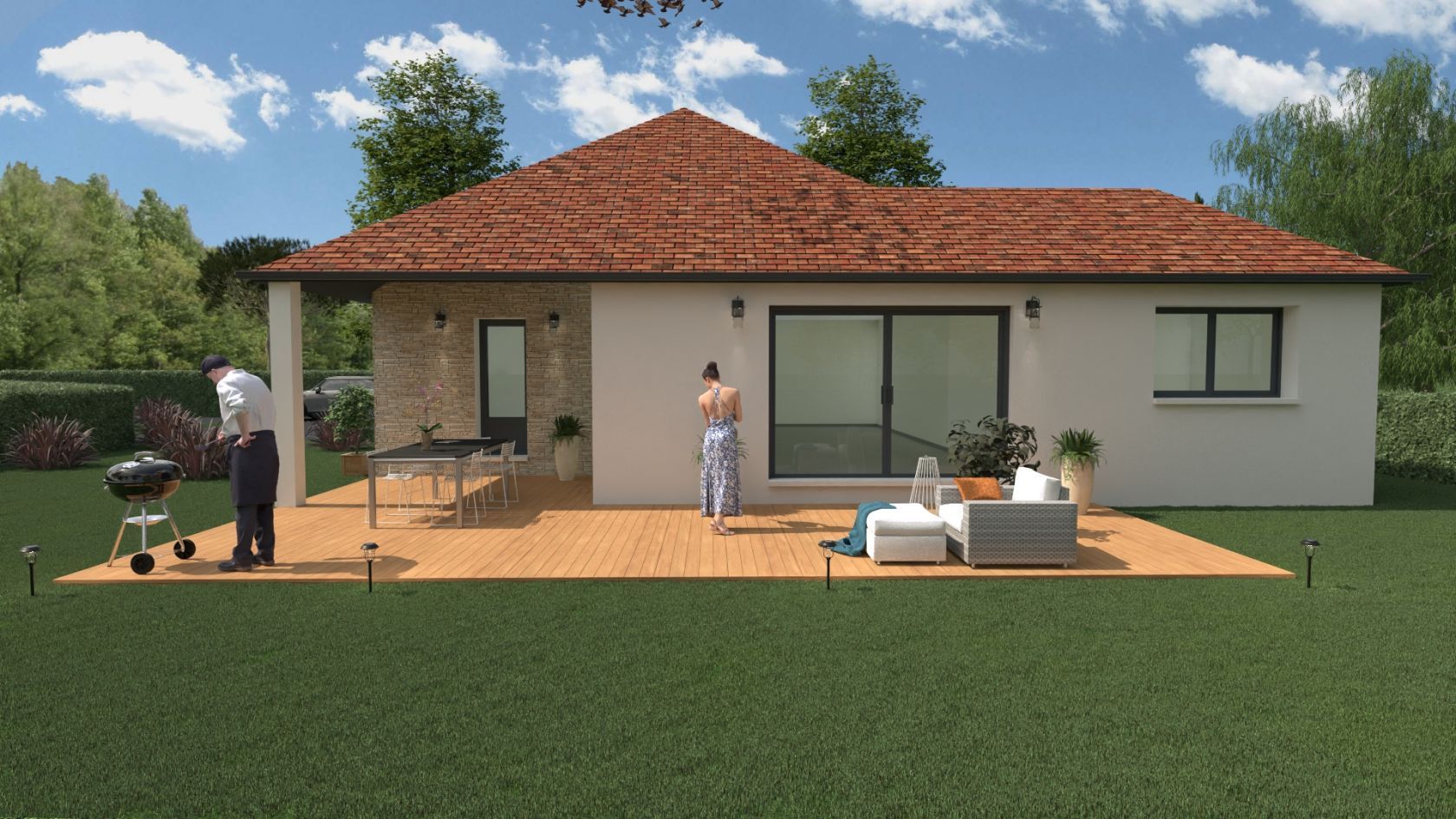 Maison neuve 130 m² à Jossigny (77600)