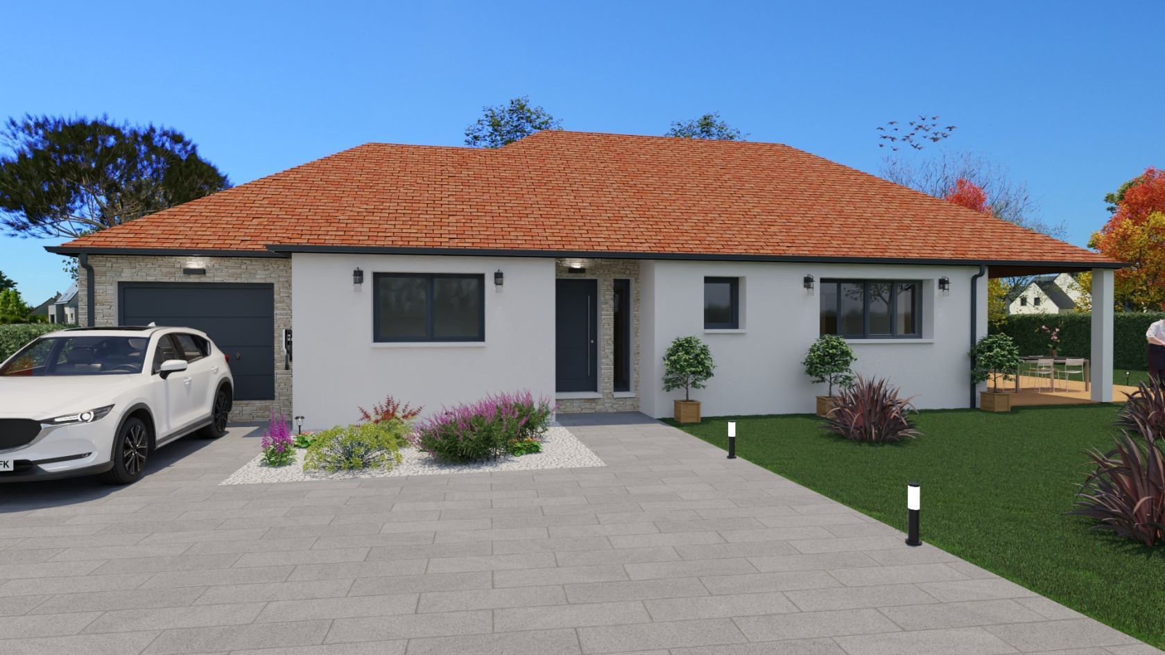 Maison neuve 130 m² à Jossigny (77600)
