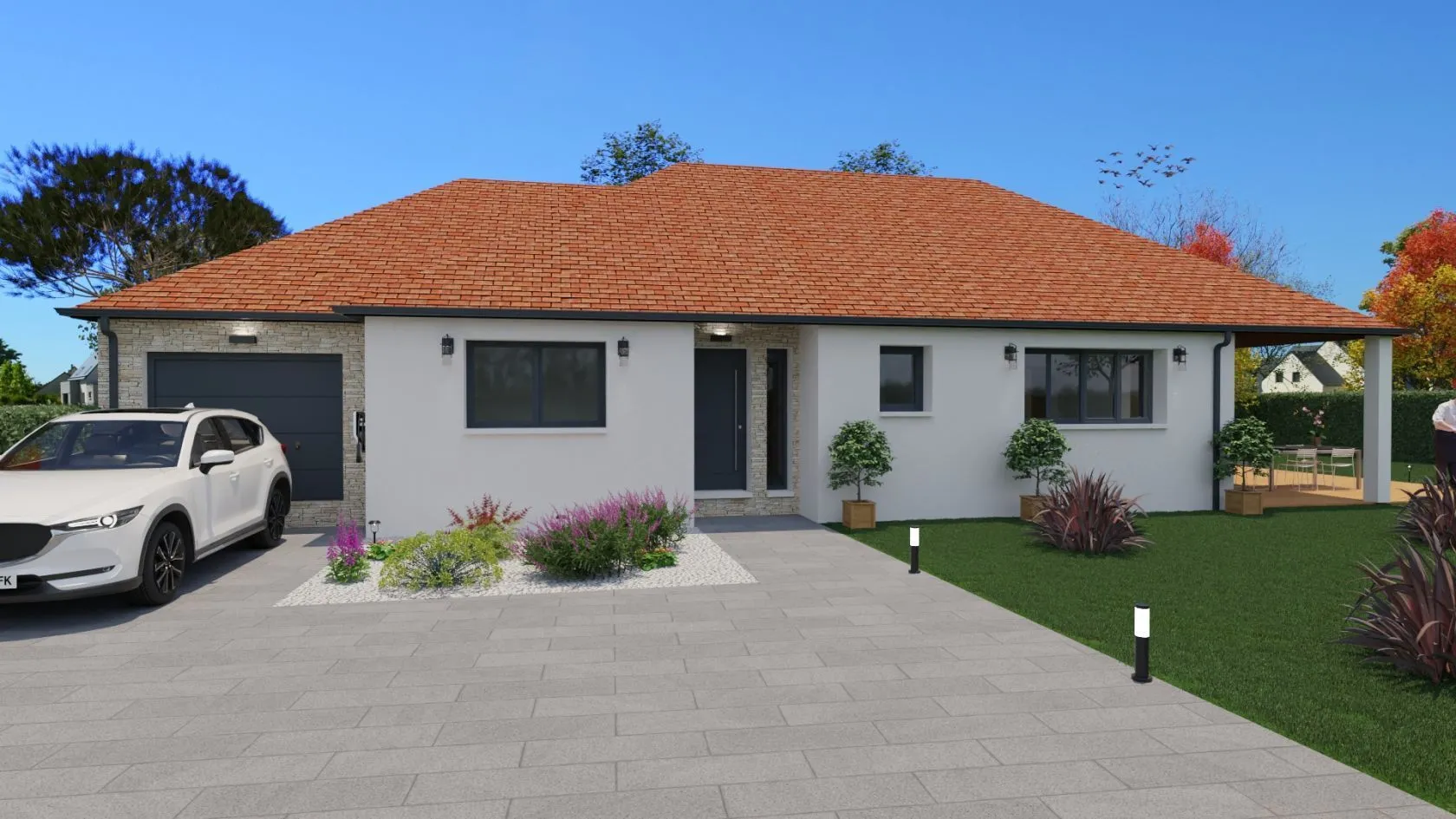 Modèle de 130 m² à 285 000,00 € — modèle de maison