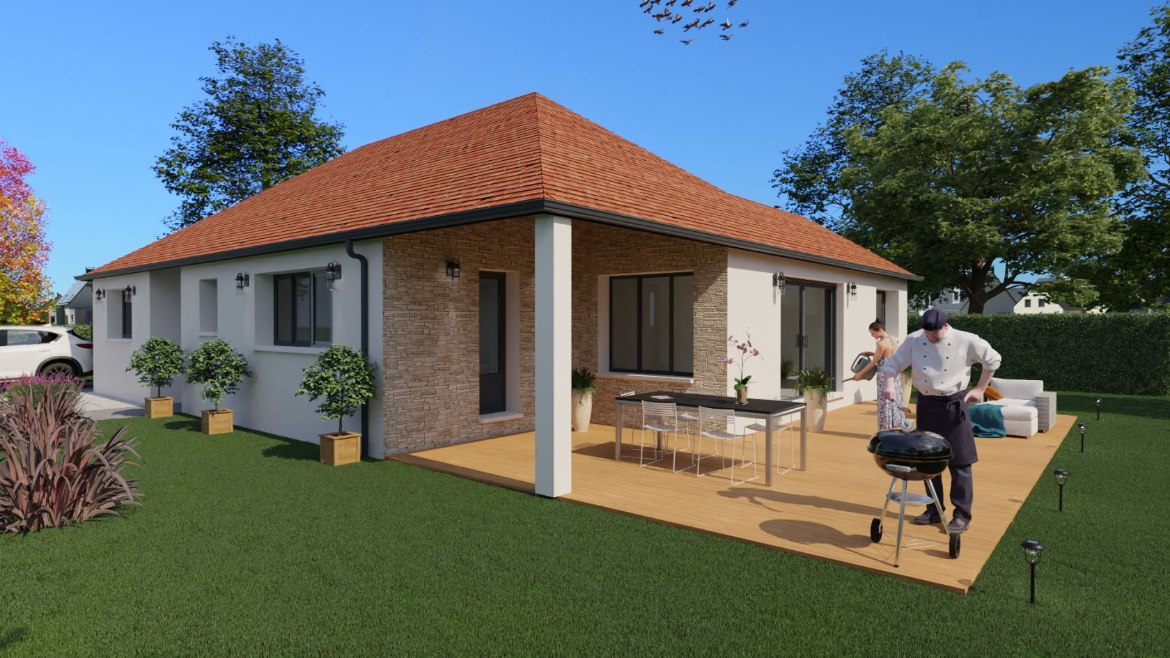 Maison neuve 130 m² à Jossigny (77600)
