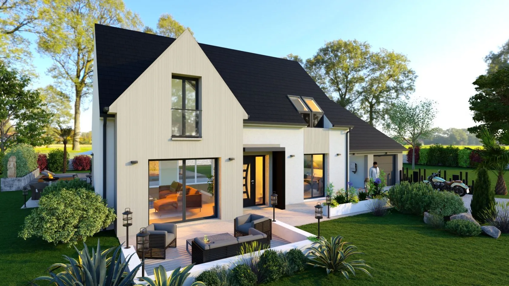 Maison neuve 170 m² à Montévrain (77144)