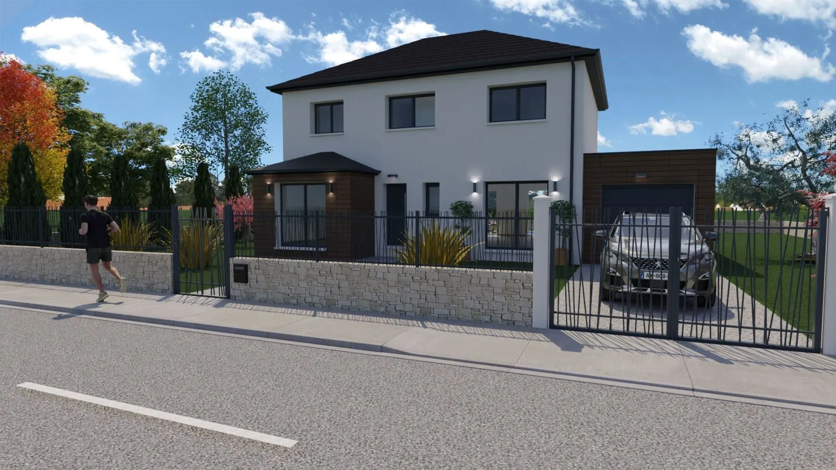 Maison neuve 142 m² à Grisy-Suisnes (77166)
