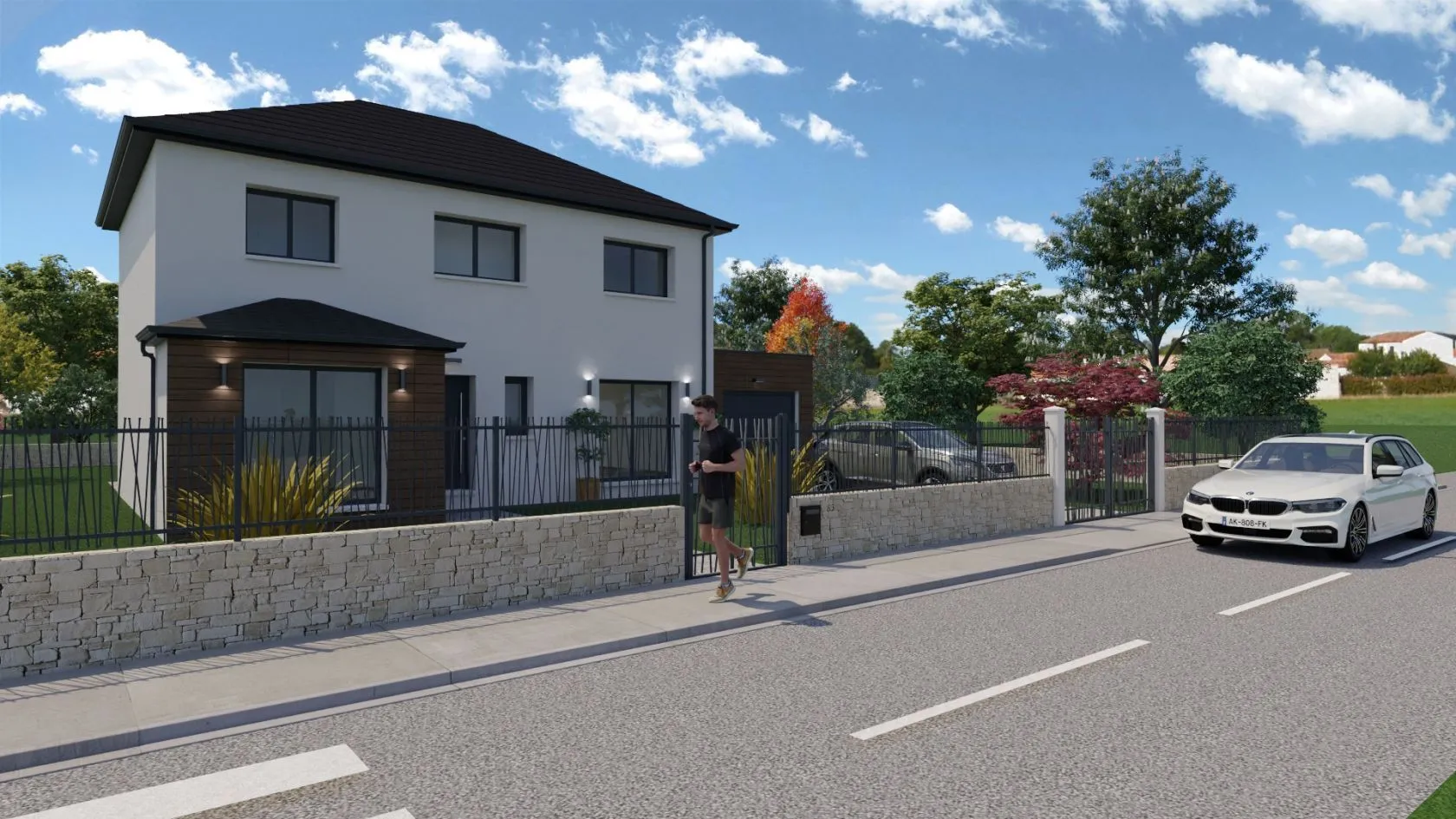Maison neuve 142 m² à Grisy-Suisnes (77166)