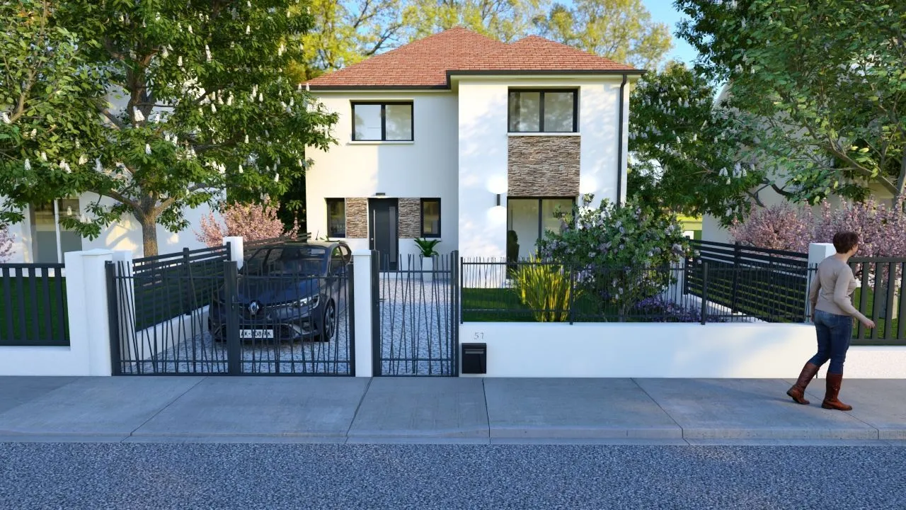 Maison neuve 130 m² à Villecresnes (94440)