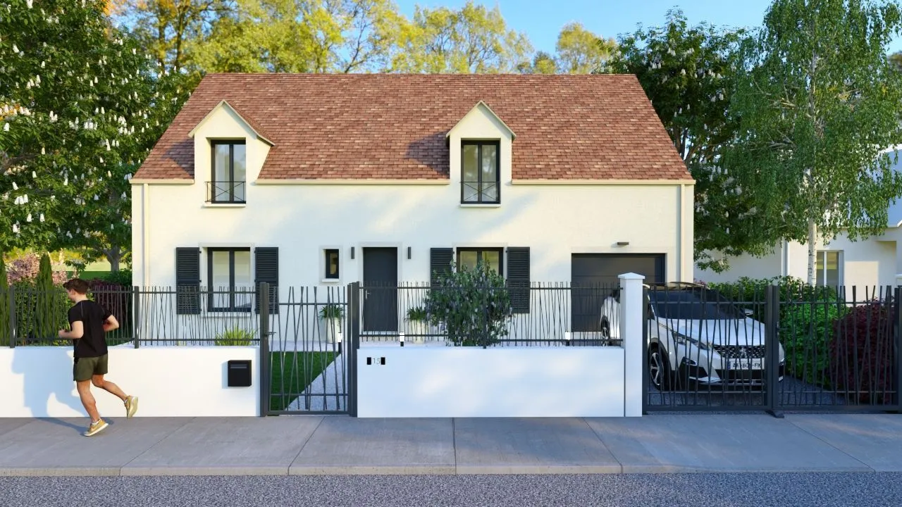 Maison neuve 130 m² à Villecresnes (94440)