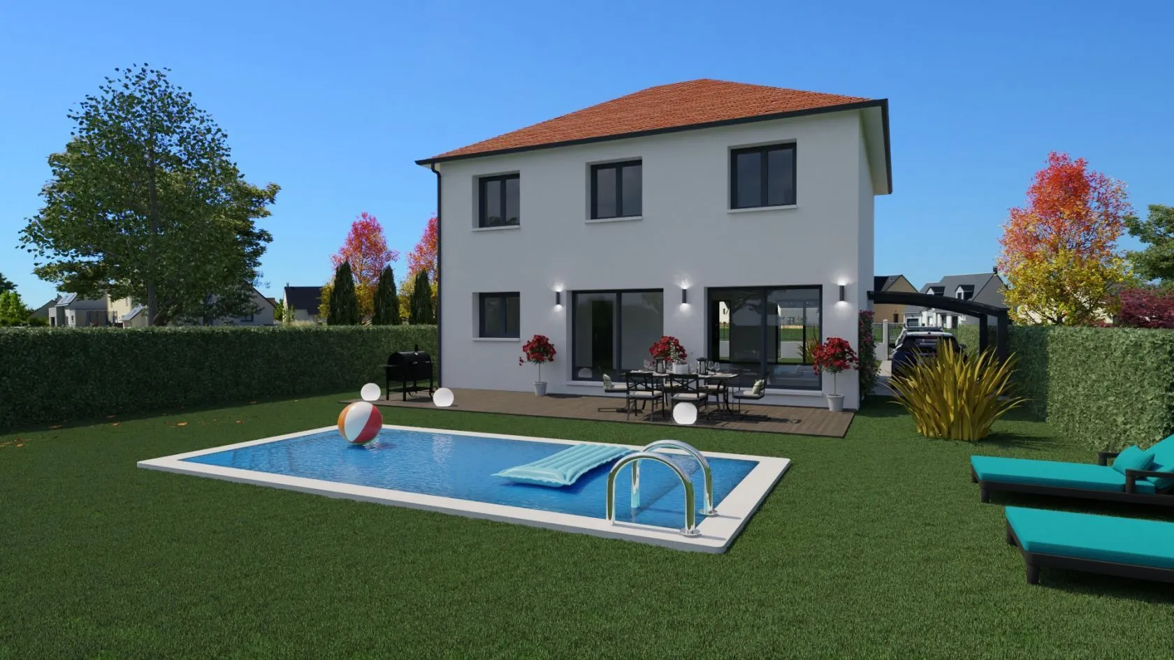 Maison neuve 150 m² à Liverdy-en-Brie (77220)
