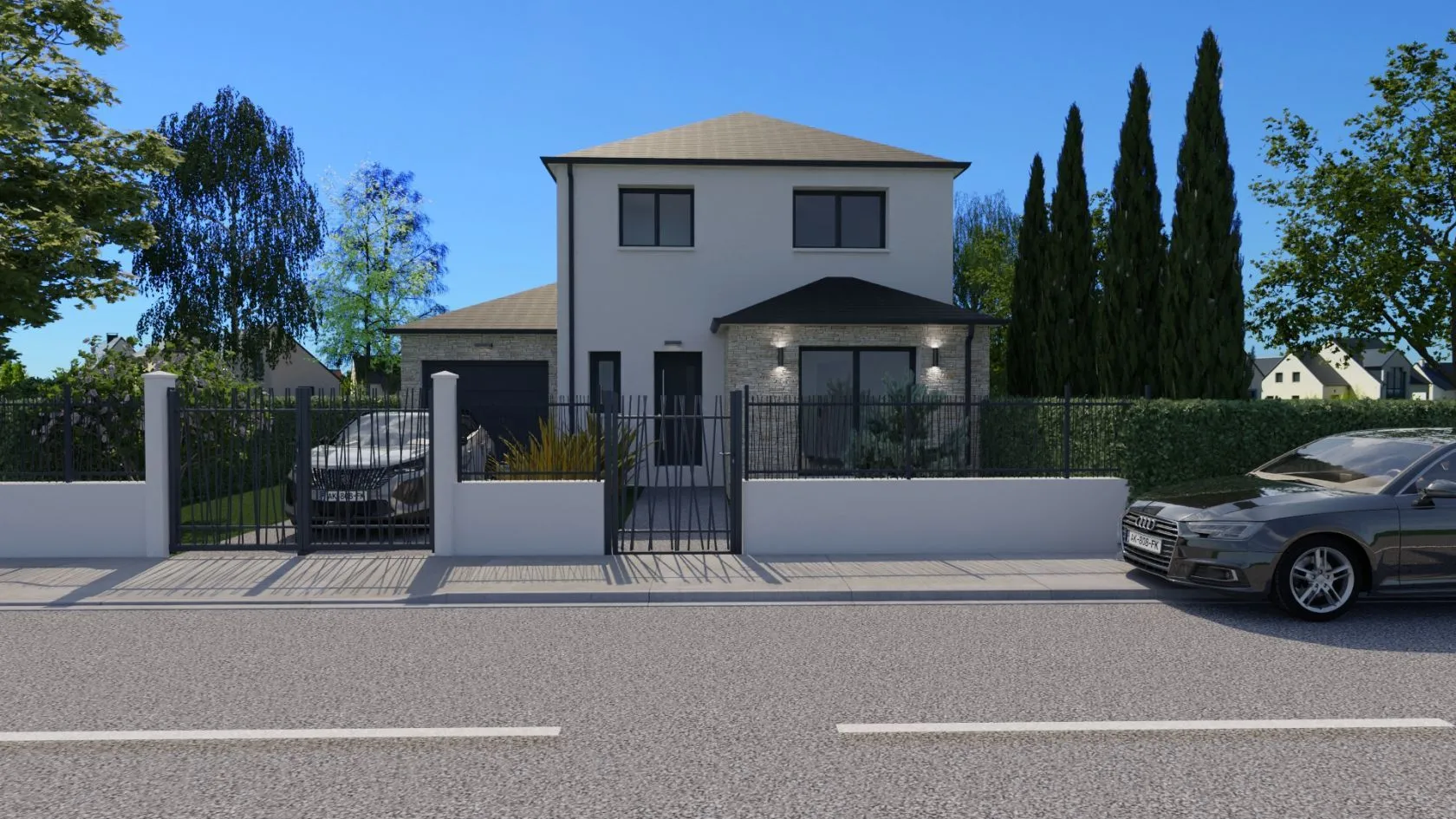 Maison neuve 125 m² à Bouleurs (77580)