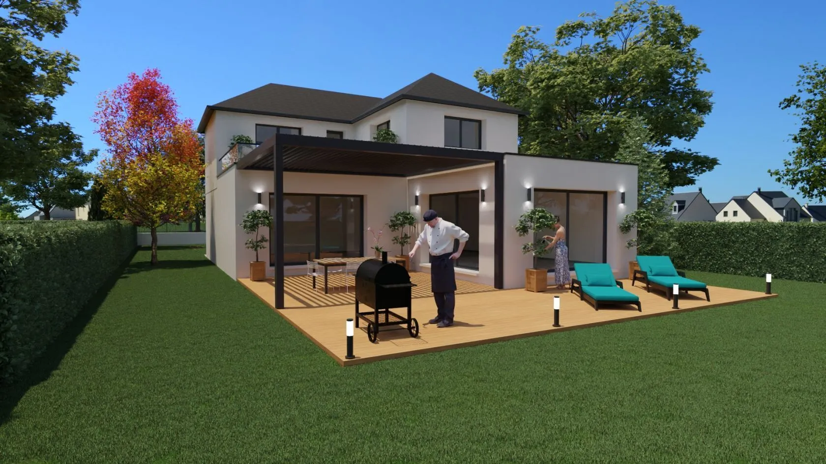Maison neuve 150 m² à Serris (77700)