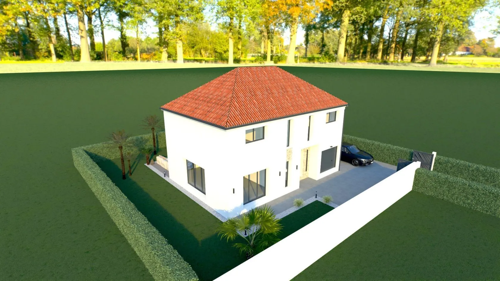 Maison neuve 165 m² à Bussy-Saint-Martin (77600)