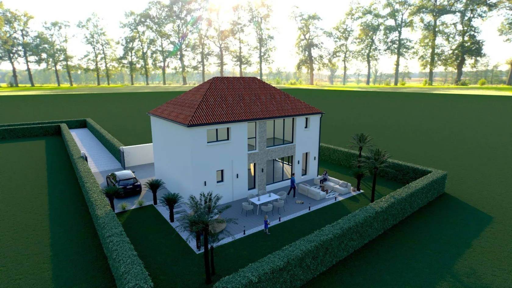 Maison neuve 165 m² à Bussy-Saint-Martin (77600)