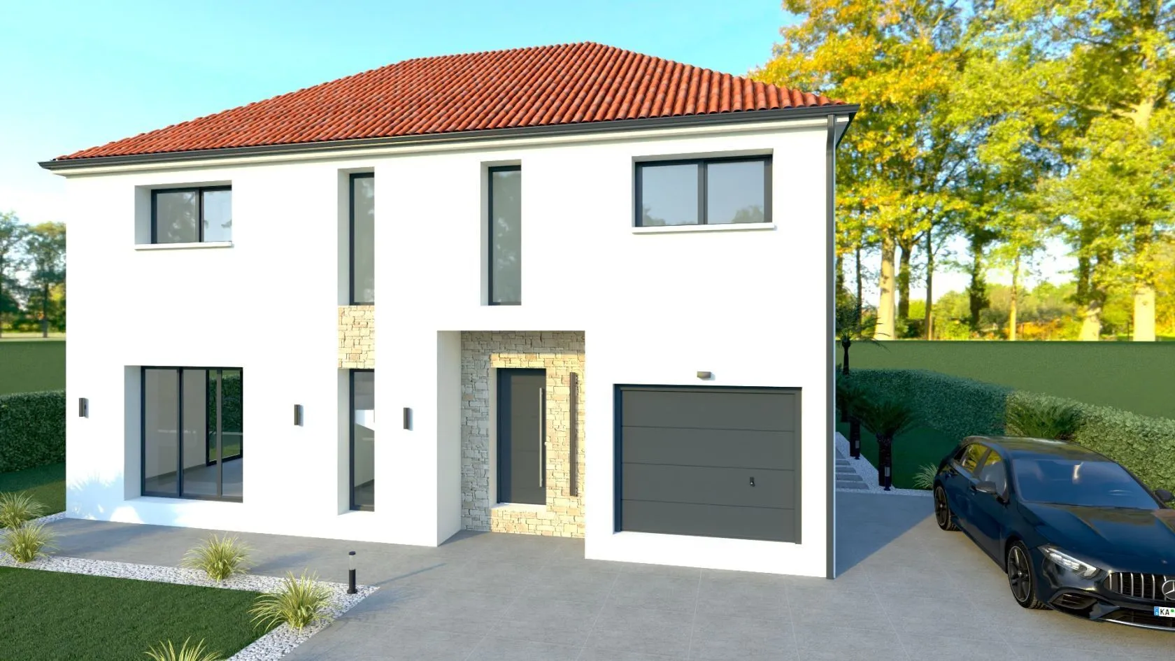 Maison neuve 165 m² à Bussy-Saint-Martin (77600)