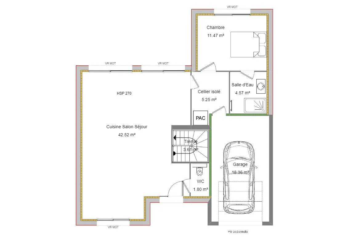 Maison neuve 136 m² à Sucy-en-Brie (94880)