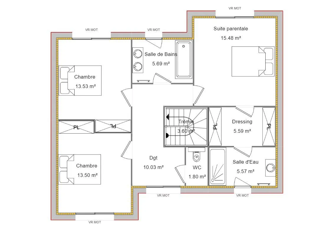 Maison neuve 136 m² à Sucy-en-Brie (94880)