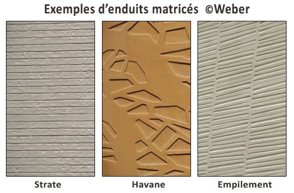 enduits Weber