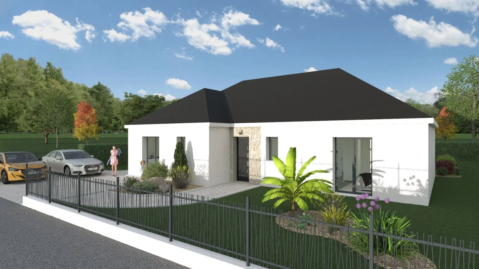Maison neuve 120 m² à Saint-Mammès (77670)