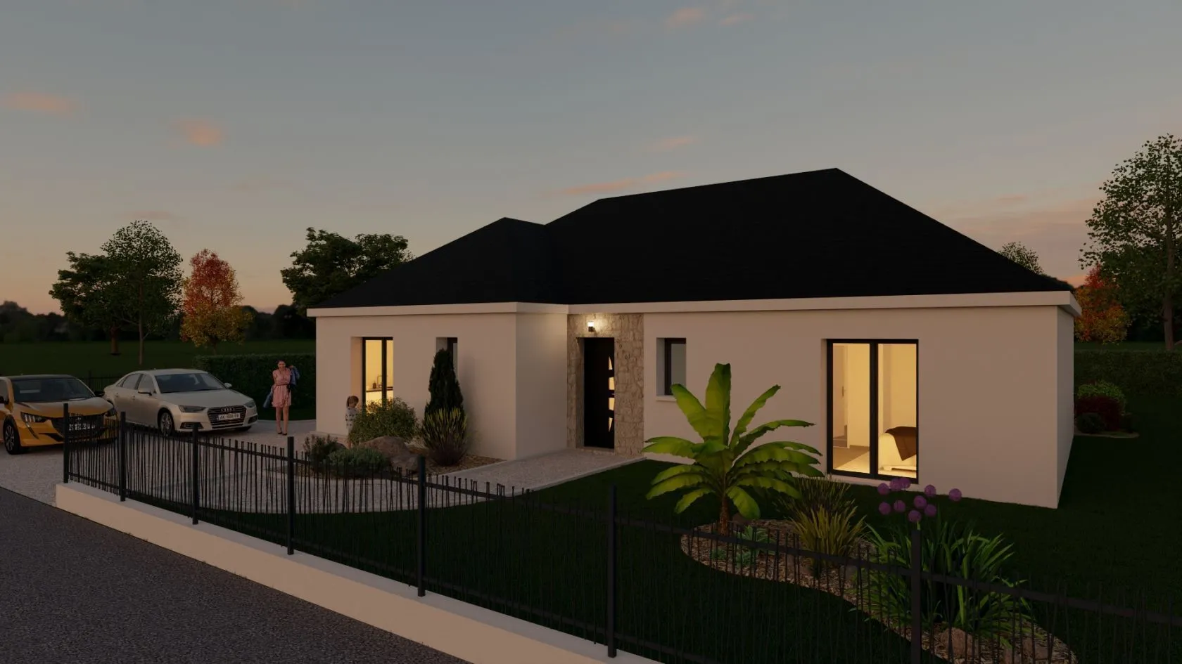 Maison neuve 120 m² à Saint-Mammès (77670)